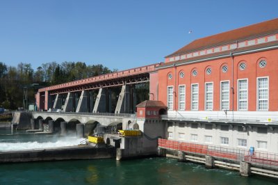 Zweidlen, Rhein-Kraftwerk Eglisau 2