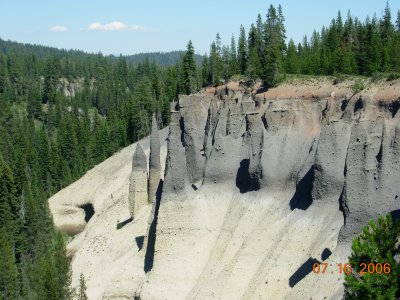 The Pinnacles looking East