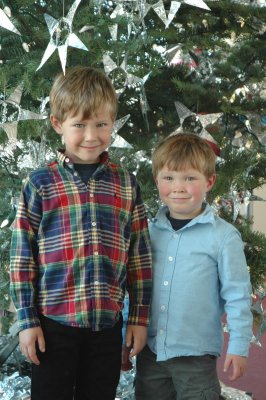 Will and Charlie at Peter and the Wolf during Christmas.jpg