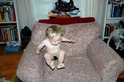 Naked Couch Jumping