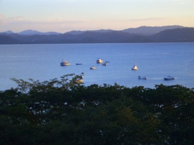 Boats on Papagayo Gulf