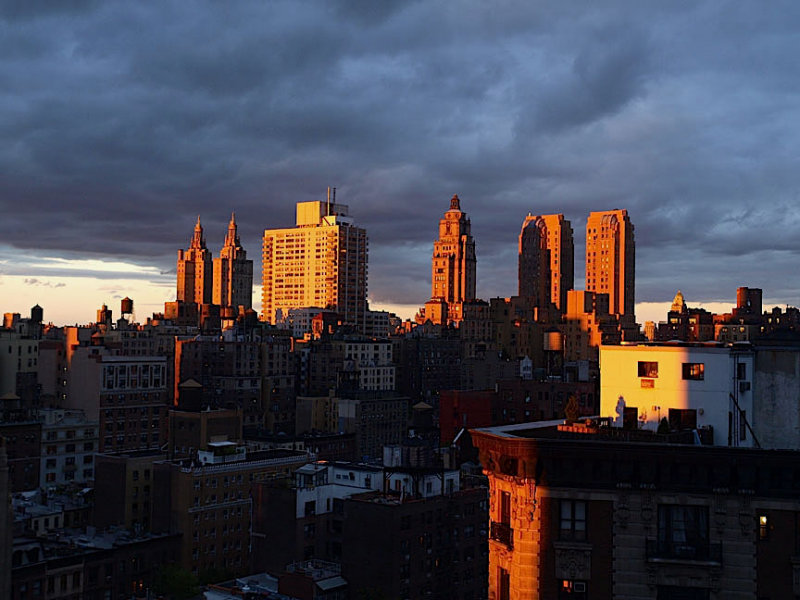 Dusk on the Upper West Side