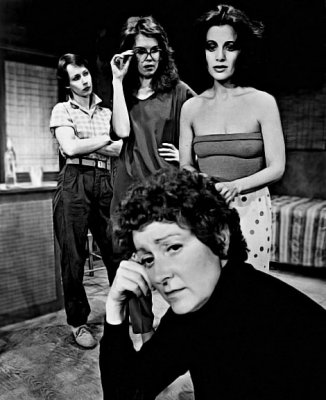L to R: Susan Blomhaert, Robin Mary Paris, Susan Slavin; down front: Celia Howard