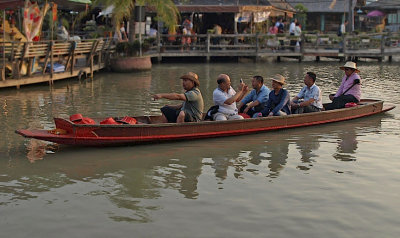 Touring by boat