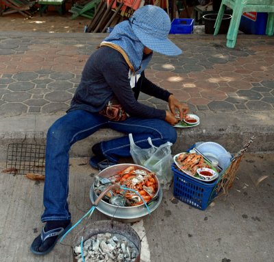 Street food vendor