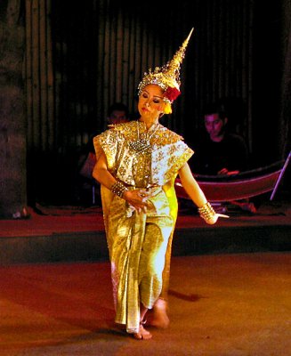 Thai classical dancer