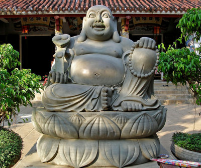 Happy Buddha image