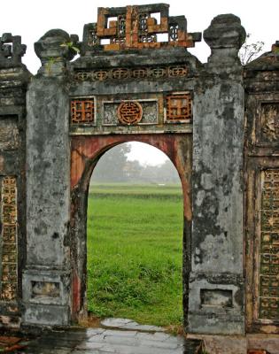 Small gate with a view