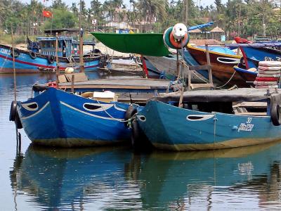 Boats, close up