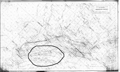 South West area of Birmingham, Alabama