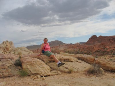 Dark clouds, Valley of Fire
