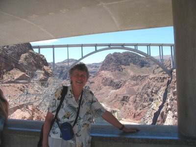 Hoover Dam bridge