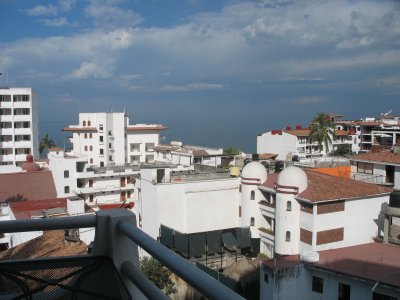 Puerto Vallarta rooftop views from condo