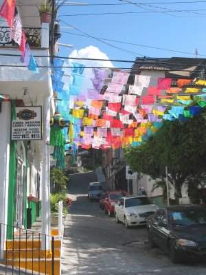 Papel picado, Pipla, Puerto Vallarta