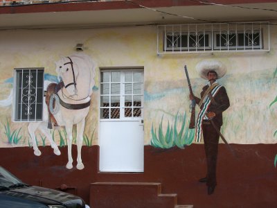 Mural at Francisco Madero and Jacarandas, Puerto Vallarta