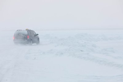 Taxi headed to Moose Factory