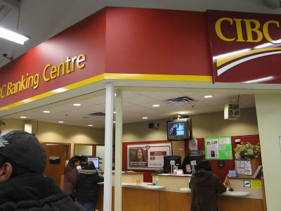 Bank inside Northern Store