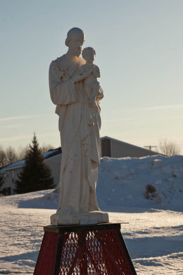 Statue at Christ the King Catholic Cathedral