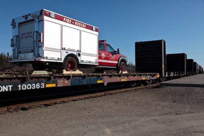 New fire and rescue vehicle arriving 2011 April 15th