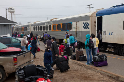 Moosonee station platform 2011 May 23