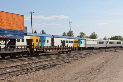 2011 June 14 Polar Bear Express heads south from Moosonee