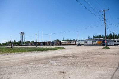 Front section of Polar Bear Express in Moosonee 2012 July 2nd