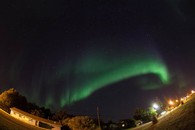 Aurora Borealis (Northern Lights) at Moosonee 2012 July 16th