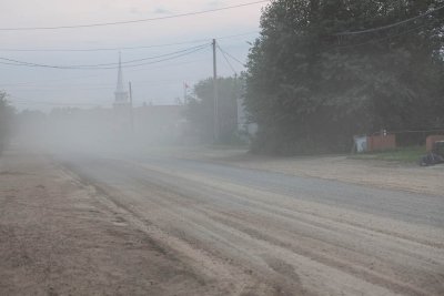 Dusty roads - Bay Road 2012 July 28