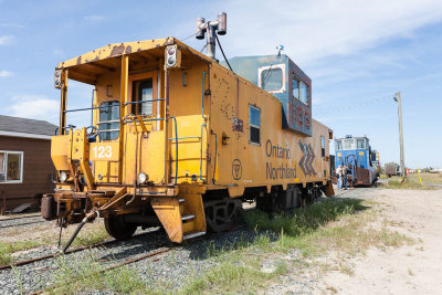 Ontario Northland Railway caboose 123