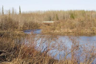 Bridge near Moosonee quarry