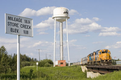 Polar Bear Express departs Moosonee for Cochrane 2006 July 16