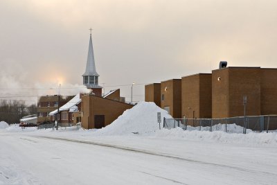 View towards Christ the King Catholic Cathedral