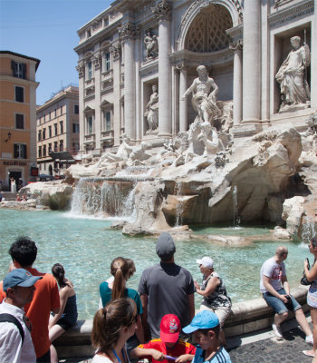 Day 5- Trevi Fountain - Rome, Italy