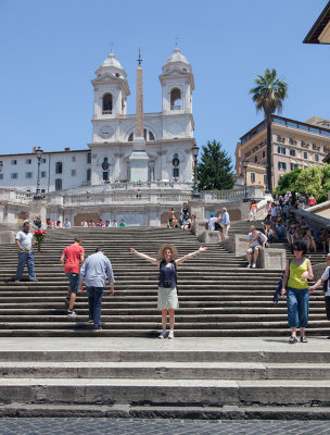 Day 5- Spanish Steps - Rome, Italy
