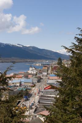 View from the hill, Ketchikan