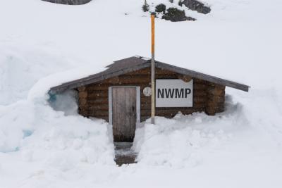 North West Mounted Police at the top of White Pass