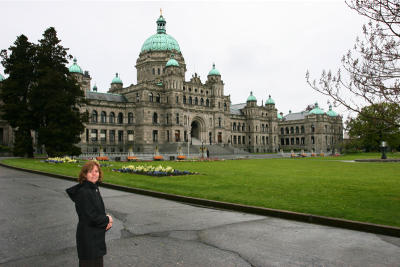 Marilyn and Parliament Buildings