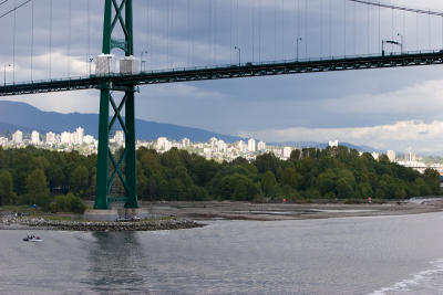 North Vancouver and Lions Gate Bridge