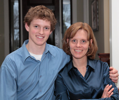 Steve and Mom - December 25