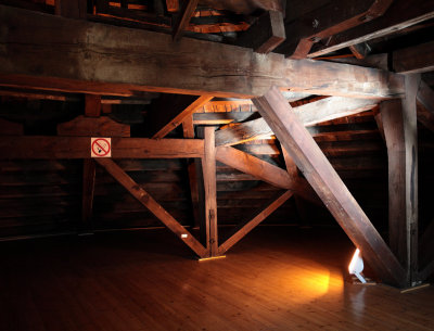 Sir Christopher Wren's Trusses - Sheldonian Theatre