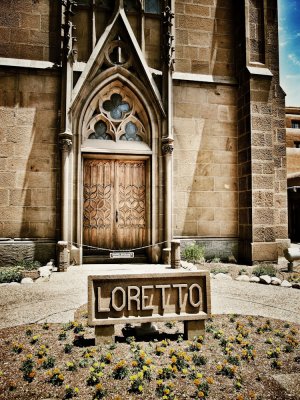 Loretto Chapel Door