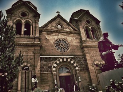 Saint Francis Cathedral Basilica Facade