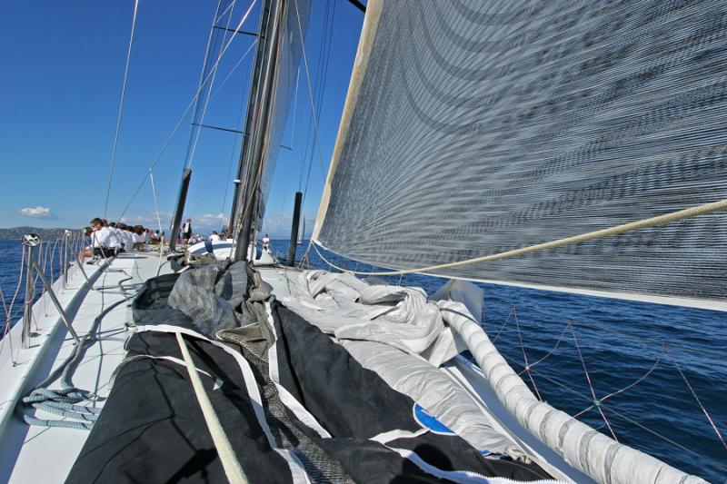 Voiles de Saint-Tropez 2005 - A day aboard Mari Cha IV
