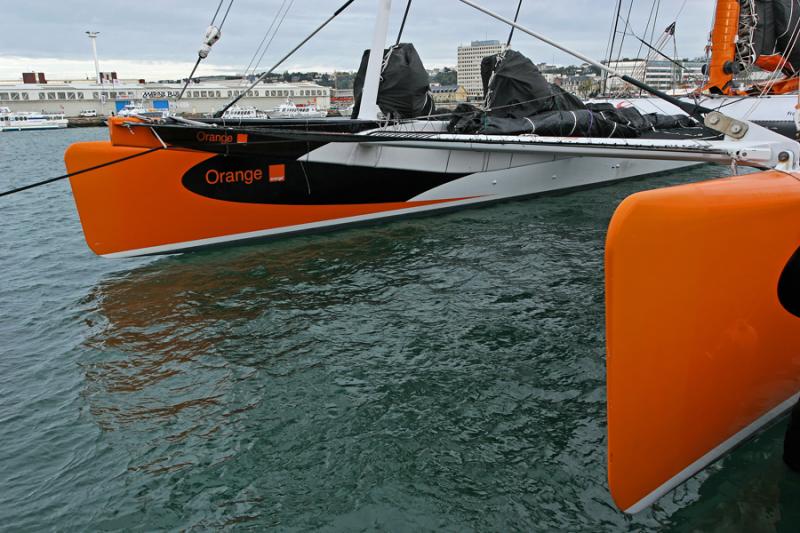 Le maxi catamaran Orange