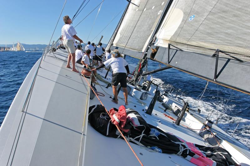 Voiles de Saint-Tropez 2005 - A day aboard Mari Cha IV