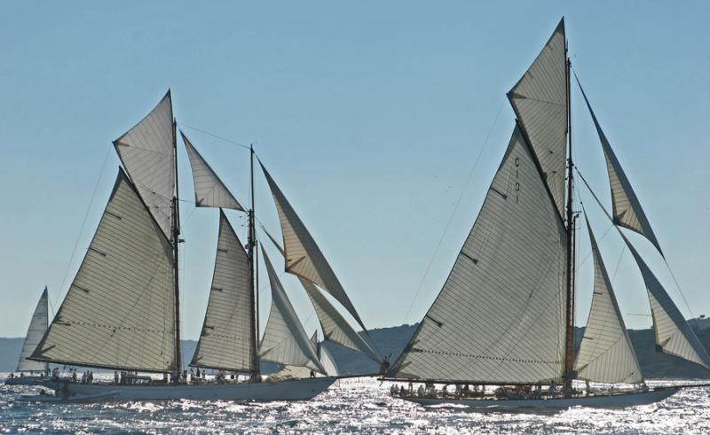 Voiles de Saint-Tropez 2005 -  A day aboard Mari Cha IV