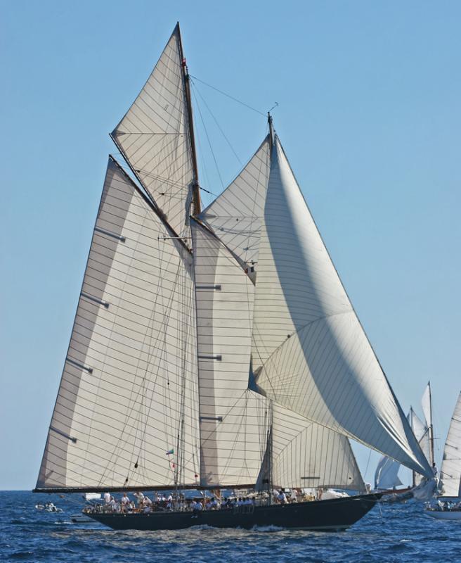 Voiles de Saint-Tropez 2005 -  A day aboard Mari Cha IV