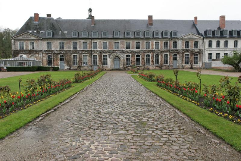 Visite de l'abbaye de Valloires