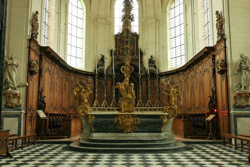 Visite de l'abbaye de Valloires