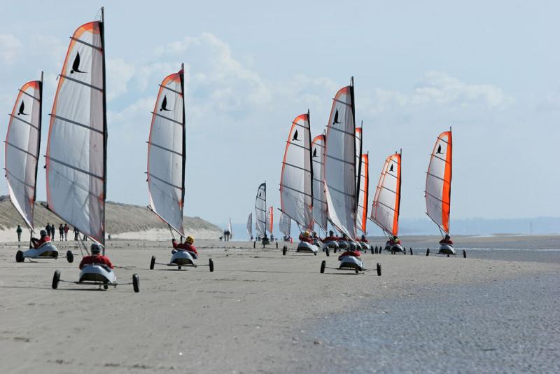 Découverte du char à voile